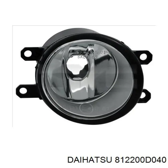 812200D040 Daihatsu фара противотуманная левая