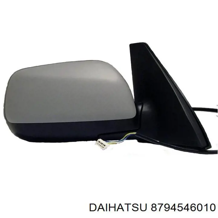 Левое боковое зеркало 8794546010 Daihatsu