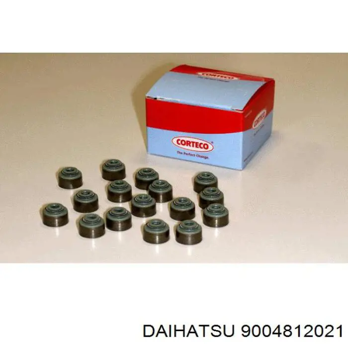 9004812021 Daihatsu сальник клапана (маслосъемный, впуск/выпуск, комплект на мотор)