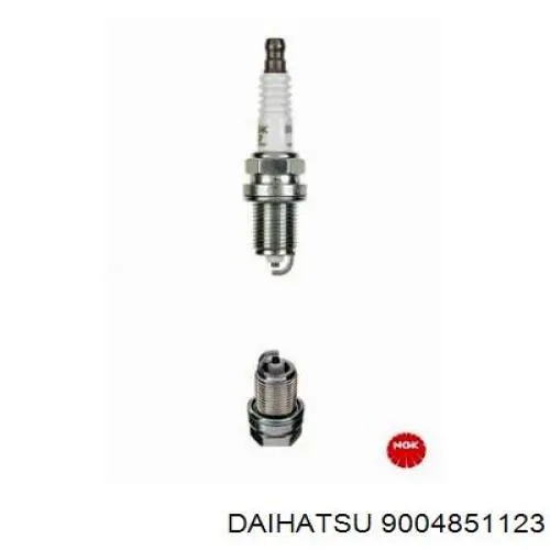 Свечи зажигания 9004851123 Daihatsu