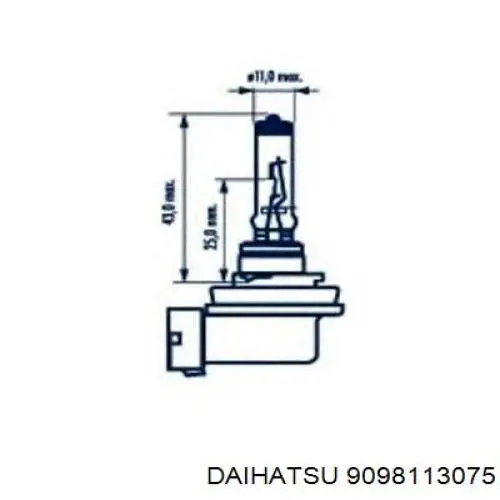 Лампочка 9098113075 Daihatsu