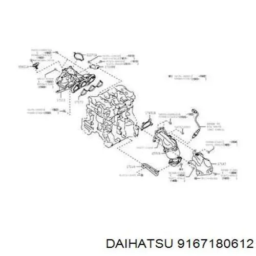  Toyota 9167180612 цена, от 0.71 USD
