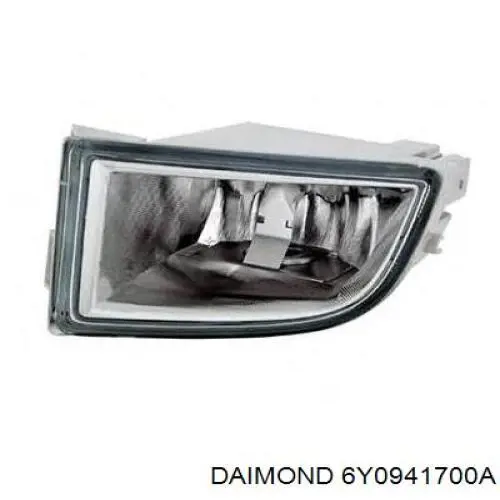 Фара противотуманная правая 6Y0941700A Daimond