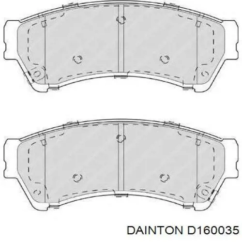 Купить D160035 Dainton Колодки тормозные