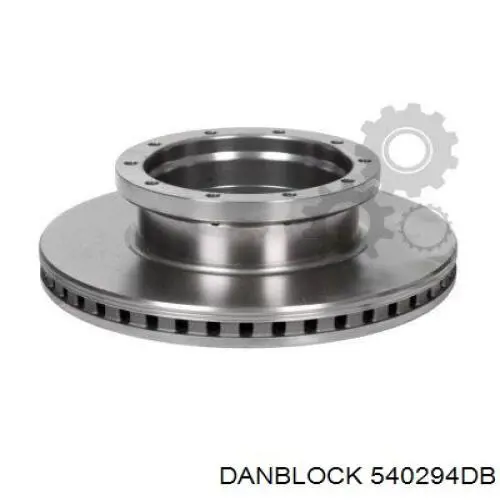 Передние тормозные диски 540294DB Danblock