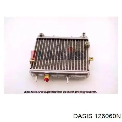 126060N Dasis радиатор масляный правый