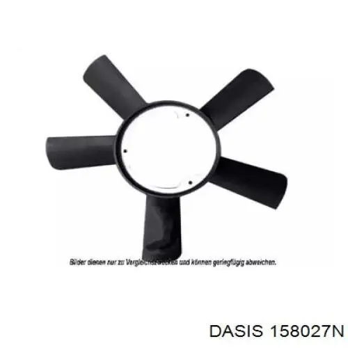 Ventilador (roda de aletas) do radiador de esfriamento para Opel Frontera (5MWL4)