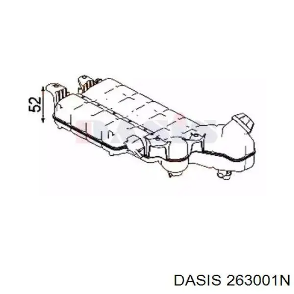 DBMA008TT Thermotec Расширительный бачок охлаждения