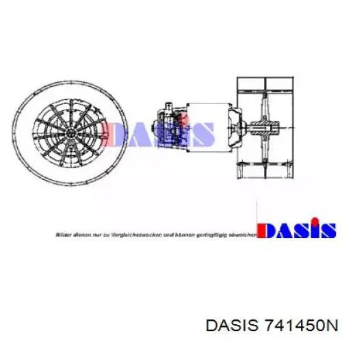 64118381930 BMW Электромотор печки