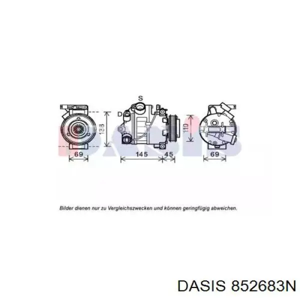 Компрессор кондиционера 852683N Dasis