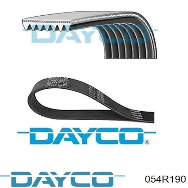 Зубчатый ремень Dayco 054R190 цена, от 4.72 USD
