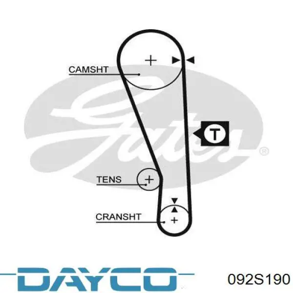 Ремень ГРМ 092S190 Dayco