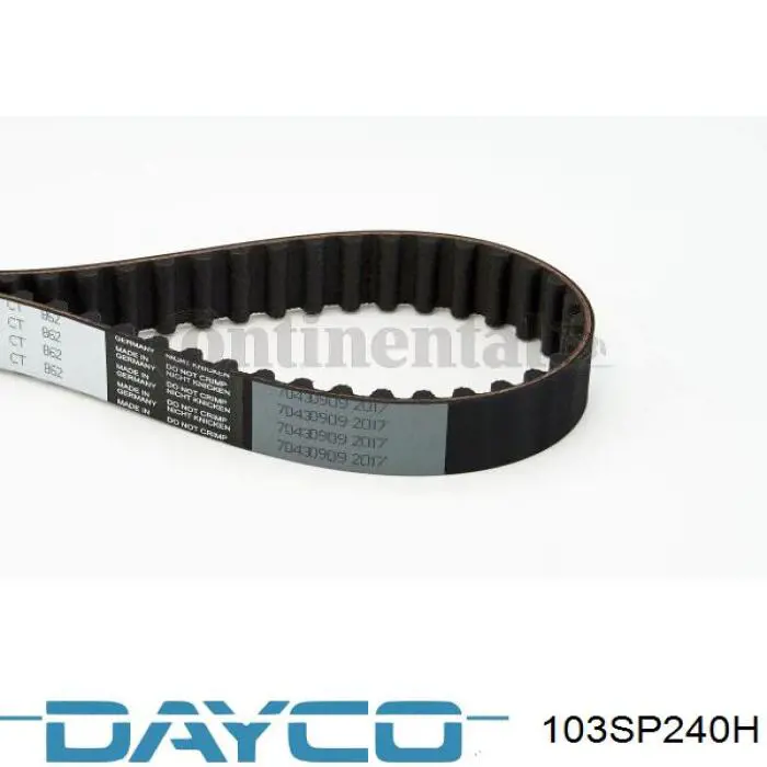 Купить 103SP240H Dayco Ремень газораспределительного механизма