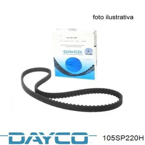 Купить 105SP220H Dayco Ремень газораспределительного механизма