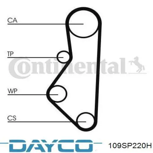 ГРМ ремни Mazda FE0812205