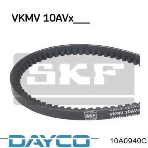 Клиновый ремень Dayco 10A0940C цена, от 3.53 USD