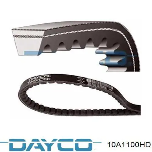 Клиновый ремень Dayco 10A1100HD цена, от 3.94 USD