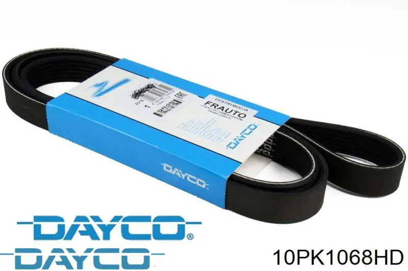 10PK1068HD Dayco ремень генератора