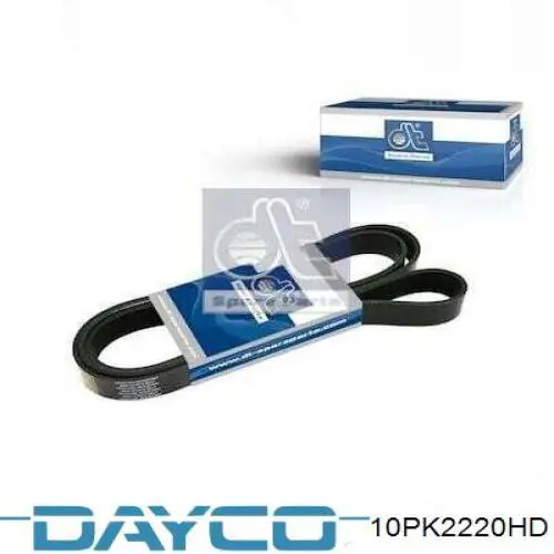 Купить 10PK2220HD Dayco Ремень генератора