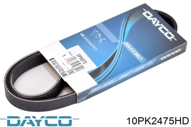 Ремень генератора 10PK2475 Dayco