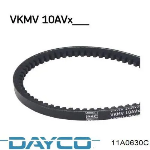 Клиновый ремень Dayco 11A0630C цена, от 3.40 USD