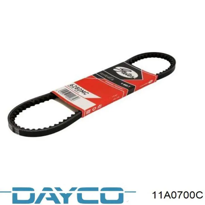 11A0700C Dayco Поликлиновый ремень