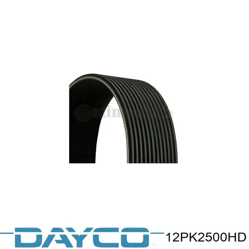 Купить 12PK2500HD Dayco Ремень генератора
