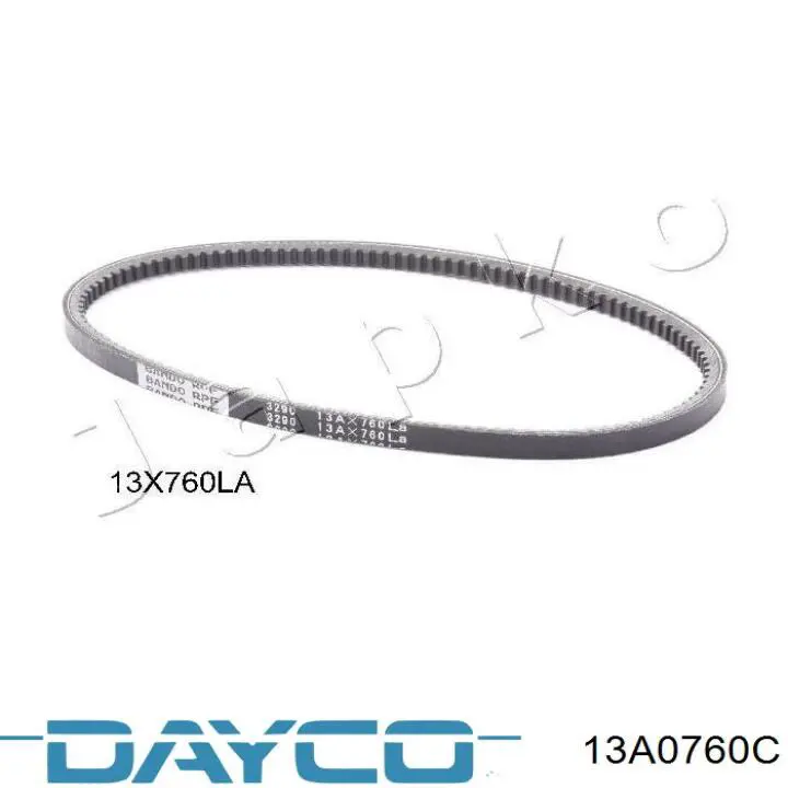 Клиновый ремень Dayco 13A0760C цена, от 6.22 USD