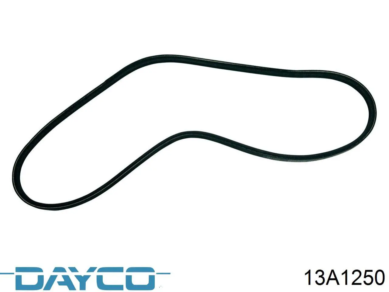 13A1250 Dayco Поликлиновый ремень