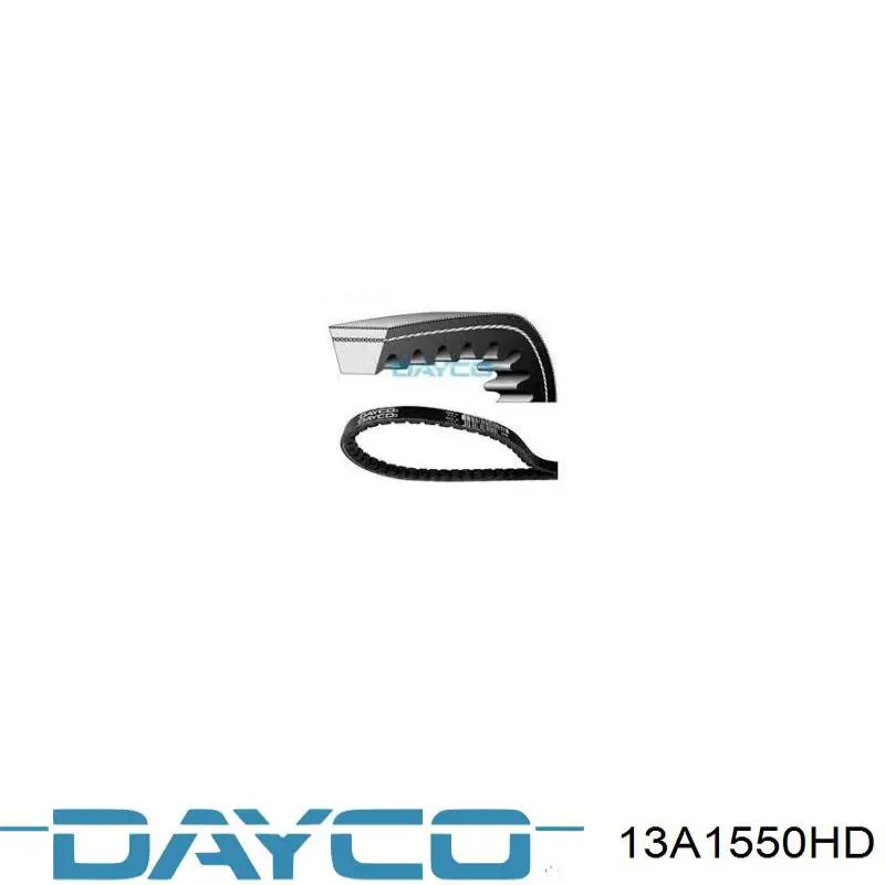 13A1550HD Dayco ремень генератора