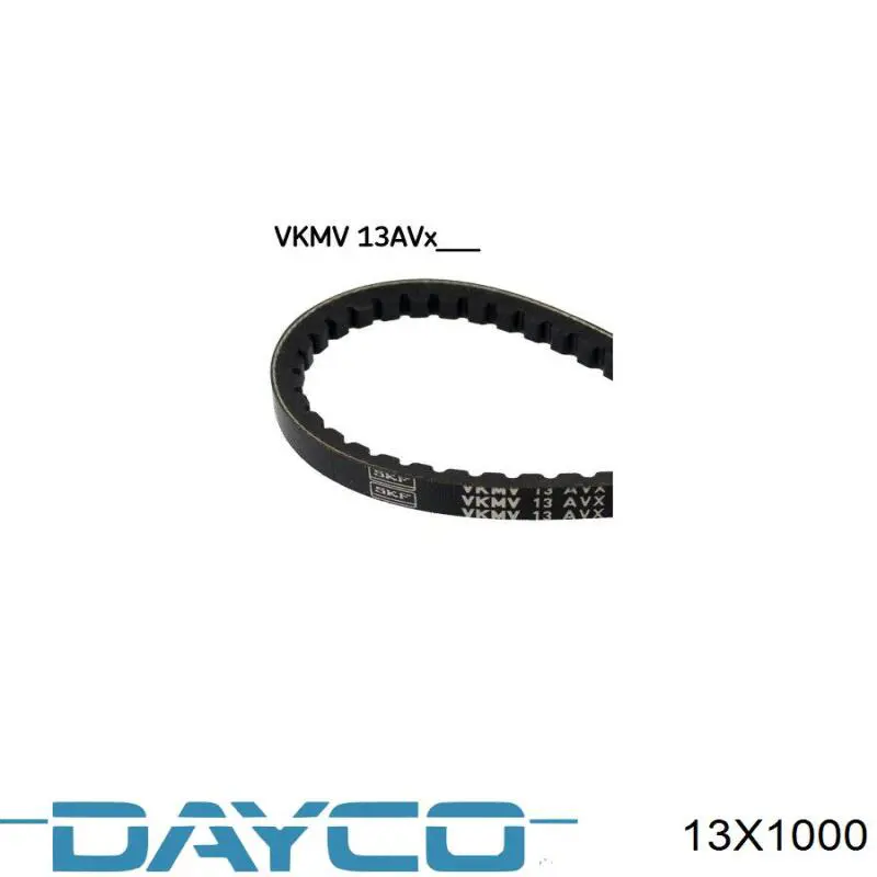 13X1000 Dayco Поликлиновый ремень