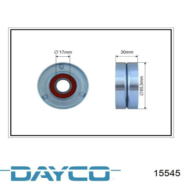 Купить 15545 Dayco Ремень генератора