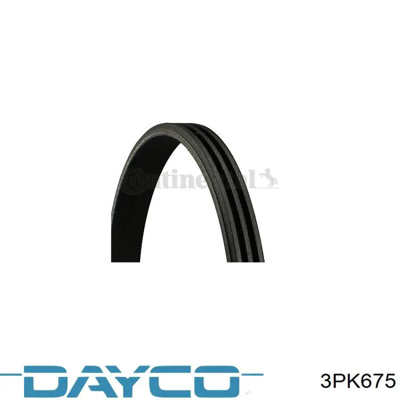 Клиновый ремень Dayco 3PK675 цена, от 4.92 USD