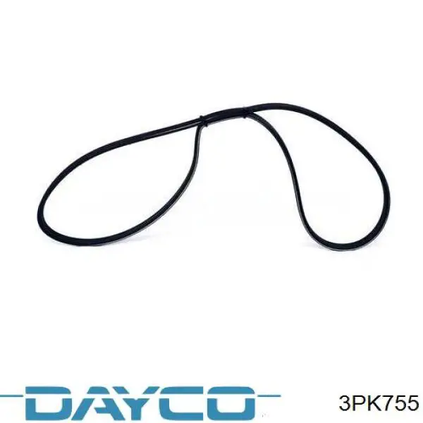 Клиновый ремень Dayco 3PK755 цена, от 3.47 USD