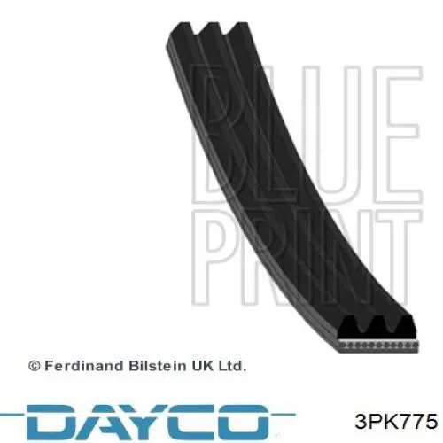 Клиновый ремень Dayco 3PK775 цена, от 4.07 USD
