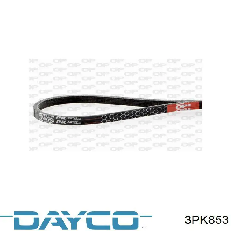Ремень кондиционера Dayco 3PK853