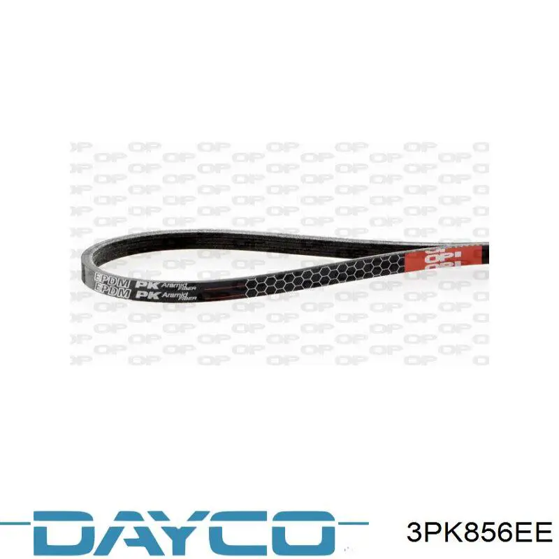 Клиновый ремень Dayco 3PK856EE цена, от 6.67 USD