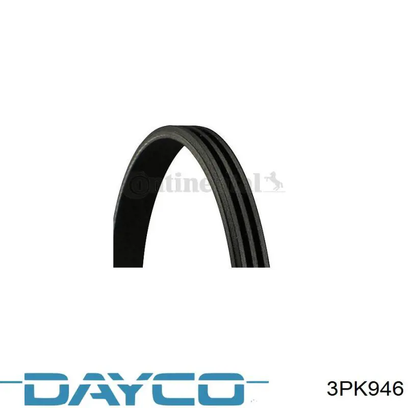 Ремень кондиционера Dayco 3PK946