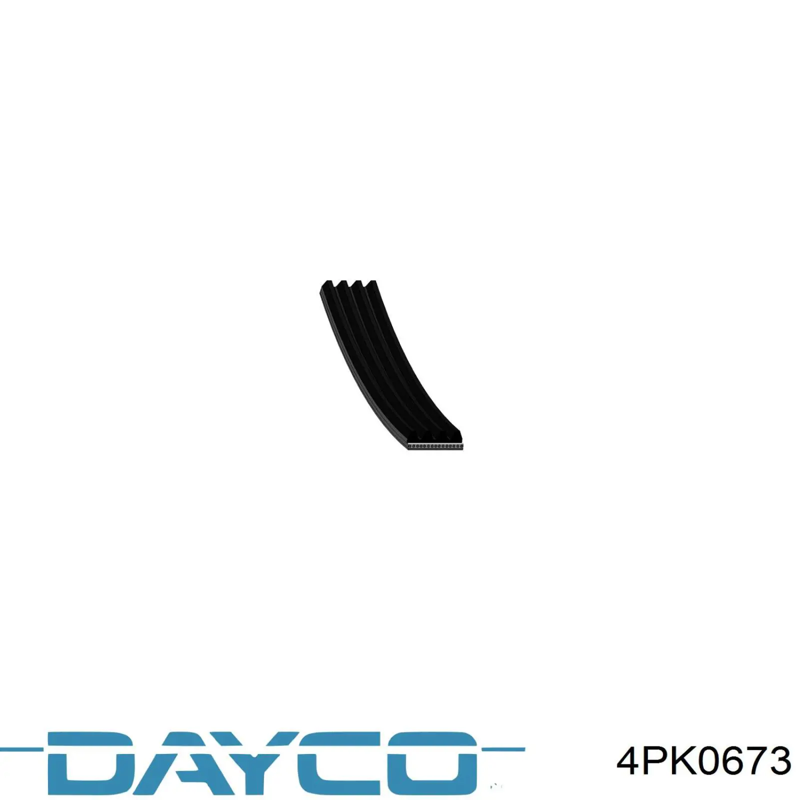 4PK0673 Dayco ремень генератора