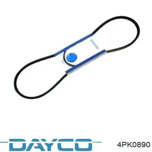 4PK0890 Dayco Поликлиновый ремень