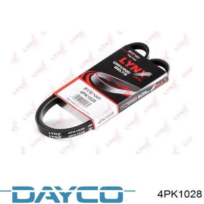 Купить 4PK1028 Dayco Ремень генератора