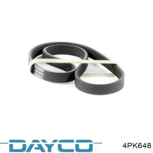 Ремінь приводний, агрегатів 4PK648 Dayco