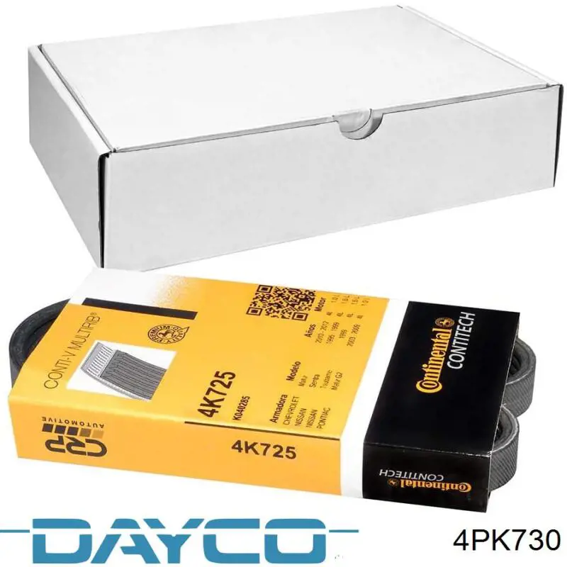 Купить 4PK730 Dayco Ремень генератора