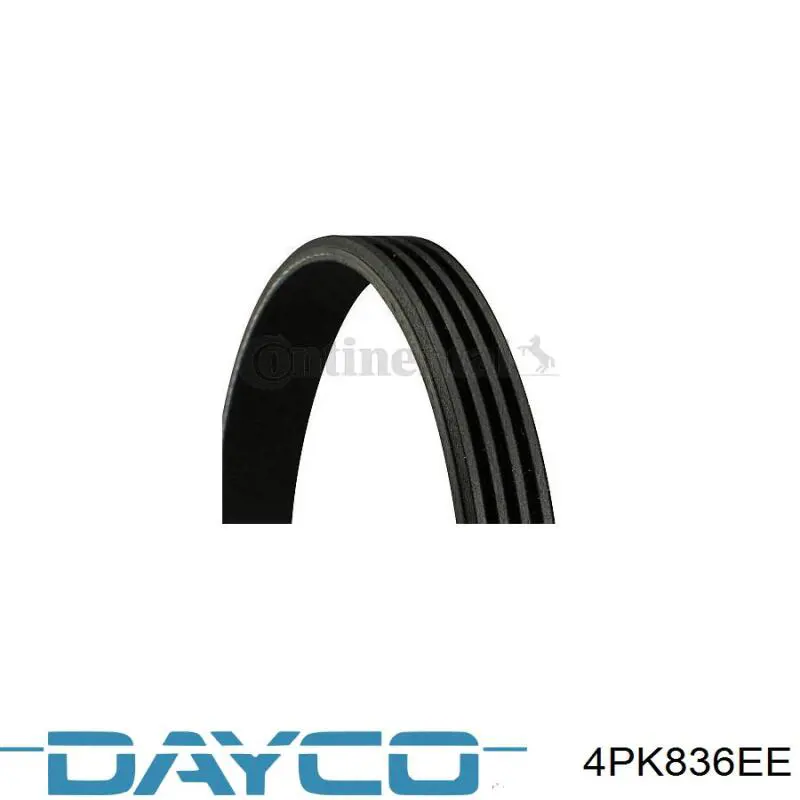 Клиновый ремень Dayco 4PK836EE цена, от 6.33 USD