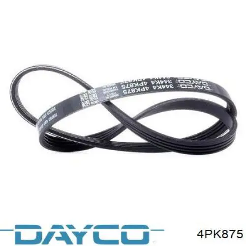 Клиновый ремень Dayco 4PK875 цена, от 5.23 USD