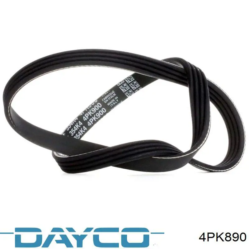 Клиновый ремень Dayco 4PK890 цена, от 5.17 USD