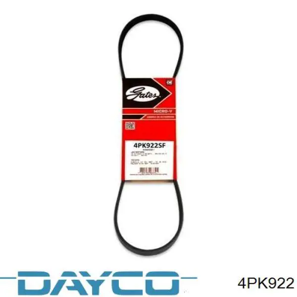 Ремень кондиционера Dayco 4PK922