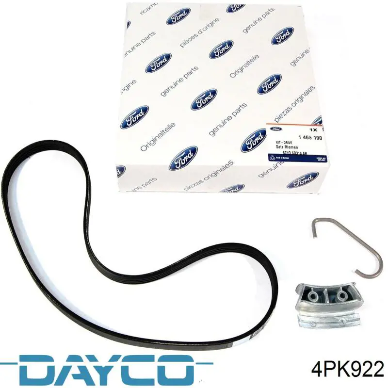 4PK922 Dayco Поликлиновый ремень