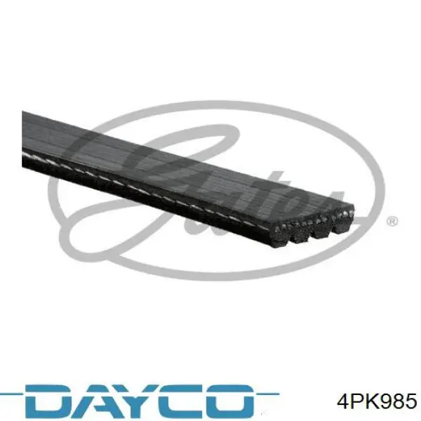 4PK985 Dayco ремень генератора