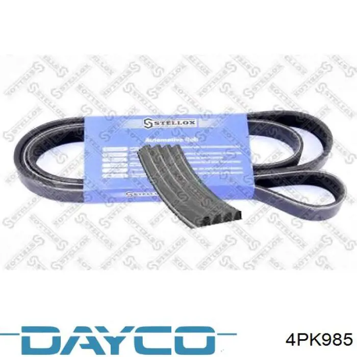 Купить 4PK985 Dayco Ремень генератора